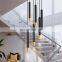 Modern Long Tube Hanging Lights Round Chassis LED Pendant Lamp Indoor Kitchen Island Bar Black White Hanging Lamp