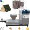 Wood working sawdust rice husk Screw press briquetting machine