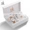 SHENGKE SK Luxury Jewelry Watches Set Bracelets & Bangles Watch Earring Necklace Jewelry Watches Sets 95002 Gifts For Women