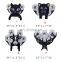 New Decorative Farmhouse Floor Double Roll Cow Reserve Metal Funny Black Standing Toilet Paper Holder