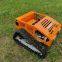 track mower, China robot lawn mower with remote control price, slope mower remote control for sale