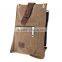 universal fashion men canvas cell phone shoulder bag