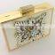 Fashion Ladies Pretty Acrylic Diamond Embellished Acrylic Designer Bag