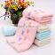 100% cotton cheap solid color face towel