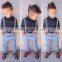 2015 Whosale autumn baby clothes wholesale cheap price fashion two-piece sets boys clothing gentleman sets