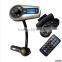 LED high quality bluetooth car mp3 player fm transmitter