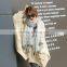 Latest Style Tassel Woven Two-Tone Loop Yarn Lady Winter Wraps And Shawls