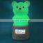 EN71 & CE approval Touch on/off Digital Night light thermometer-Hygrometer