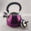 1.5L best quality whistling teapot kettle LFGB FDA EU quality standard