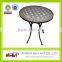 Metal mosaic garden outdoor furniture patio furniture set 1 pcs table +2 pcs chairs