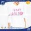 Sports 100% Cotton White Pullover Hoody Sweater