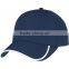 Flat embroidered cute mini navy kids baseball cap custom