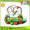 promotional wooden fruits racking toys OEM colorful enlighten fruits toys for kids EZ3022