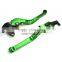 BJ-LS-009 High Performance 3D CNC Adjustable Folding Aluminum Motorcycle Brake Clutch Lever for Kawasaki ZX6R/636, ZX10R