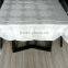 HOT SELLING CHEAP 100%POLYESTER SOLID Damask Table Cloth