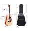 Faswin 41 Inch High Quality Dual Adjustable Shoulder Strap Acoustic Guitar Gig Bag - Black