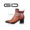 Trendy high cut women driving boots thick heel ballet toe for dress