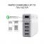 Newest Design QC 2.0 Broad Compatibility Super Fast Portable Multi Port Phone USB Charger Station
