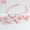 brand name hair accessories set kid hair bows fabric clip latest headband designs