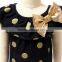 black gold polka dots cheap infant clothing rompers baby products