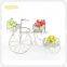 Antique Metal Flower Planter Holder for Garden Deco