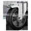 Industrial Casters with Aluminium Core Rubber Wheel