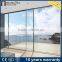 High quality commercial aluminum double glass big sliding door