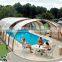 new hard swimming pool cover,strong swimming pool roofing,polycarbonate roofing sheet