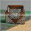 Handmade natural wood cup mat customized design