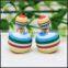 multiColors Rainbow stripes Earrings studs