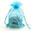 Custom Design Logo Jewelry Packing Drawable Organza Bags ,Wedding Gift Bags & Pouches