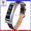 For Fitbit Alta Leather Watch Band Replacement Wristband with Metal Frame