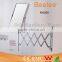 Rectangle Brass Chromed Foldable Wall Mirror