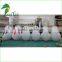 pvc 2m high inflatable led snowman for christmas decotation