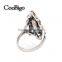 Fashion Jewelry Zinc Alloy High Quality Crystal Ring Vintage Style Women Party Show Gift Dresses Apparel Promotion Accessories