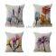 Oil Painting Cotton Linen Throw Pillow Case Cushion Cover Home Sofa Decorative