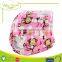 PSF-06 100% Cotton cartoon printed adjustable new baby cloth diaper, reusable nappies