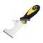 4'' Flexble Stainless Steel Putty Knife with Soft Grip , Plastic Handle Scraper flexible blade