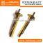 Ceiling wedge anchor with two lips made in China