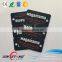 Popular Market Three up Standard plastic PVC key tag Combo Cards