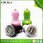DC5v 3.1a Dual High Speed Usb Port Car Charger Dual Usb Mini Car Charger for Ipad 2 3 4