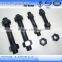 carbon steel round head carriage bolt