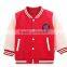 2016 Latest design baby Winter warm sports baseball jacket