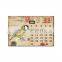 Humanized Design Handmade Calendar Christmas Plaque Metal Crafts Garden Decoration