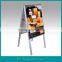 Double sides advertising poster stand