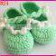 2015 hot sale cute crochet baby shoes