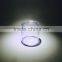 round glass storage jar with screw cap