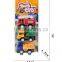 kids toy plastic frction shop truck set for kids gift 4pcs/set