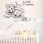 decoration window/home pvc Self-adhesive 3d sticker