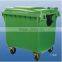 Outdoor large 1100L dustbin/trash bin/waste bin